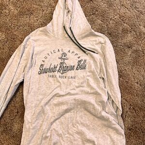 Gray Nautical Apparel Hoodie